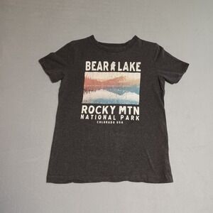 Scene & Heard Girls Bear Lake Rocky Mountain National Park T-Shirt Gray 10/12‎
